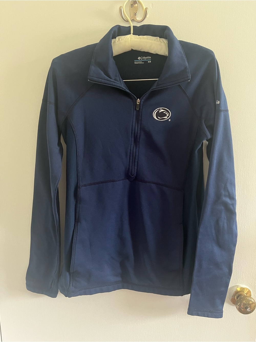 Columbia Penn State Quarter Zip Pullover Size M